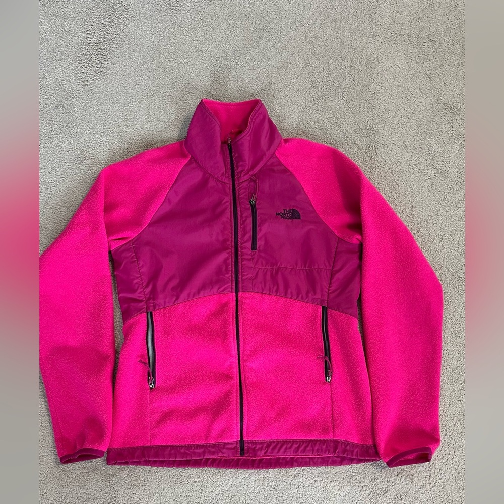 The North Face Bright Pink Fleece Jacket